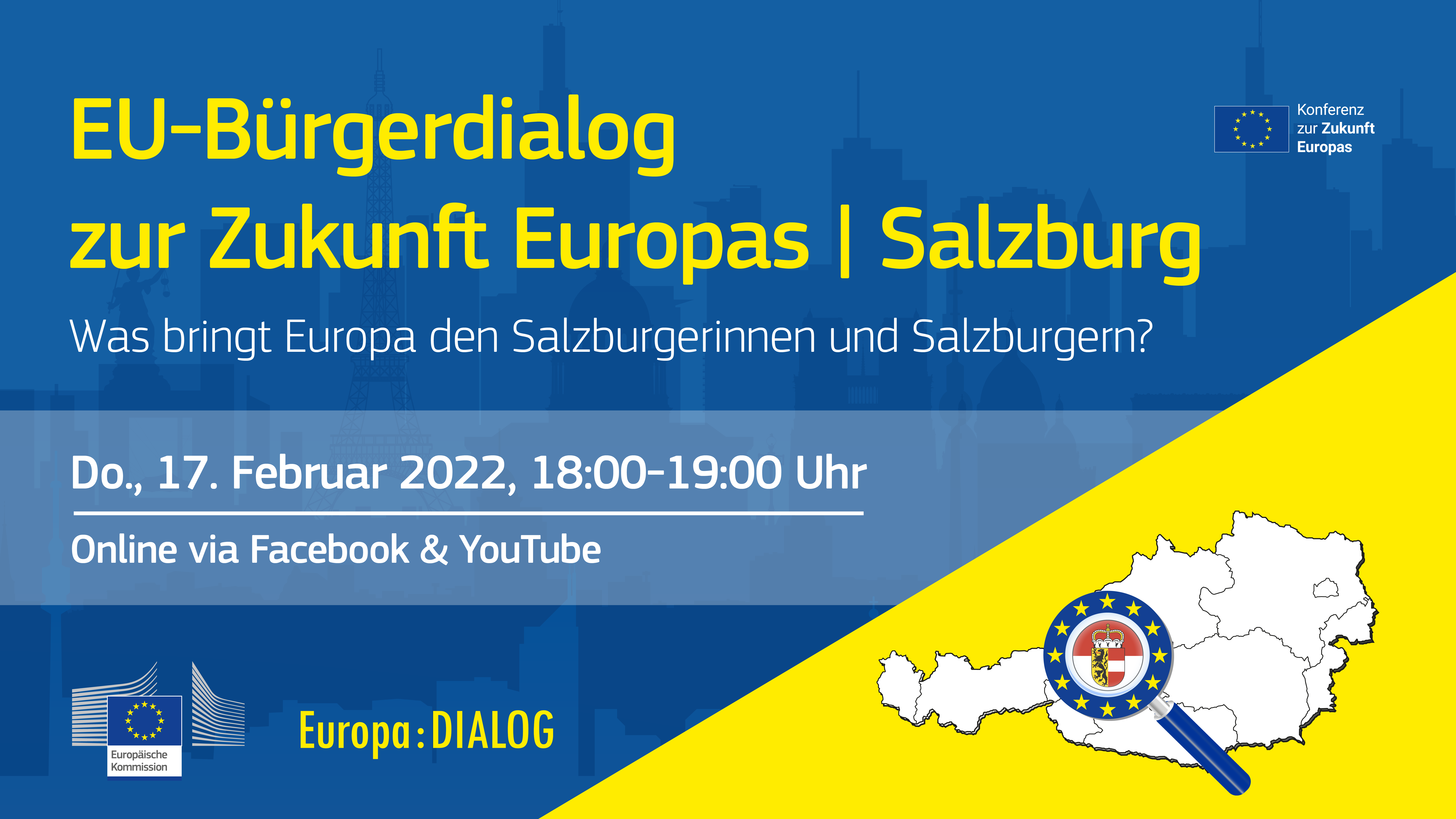 Europa : DIALOG | EU-Bürgerdialog zur Zukunft Europas | Salzburg