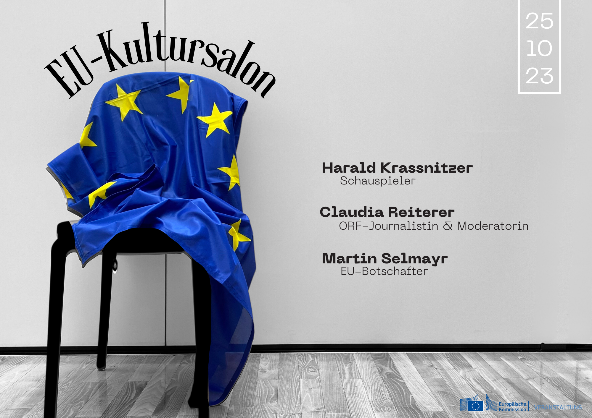 Einladung zum EU-Kultursalon am 25. Oktober 