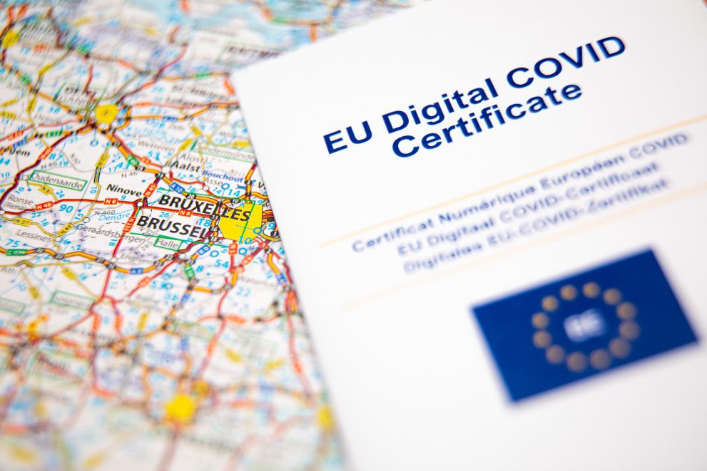 EU Digital COVID Certificate - European Capitals