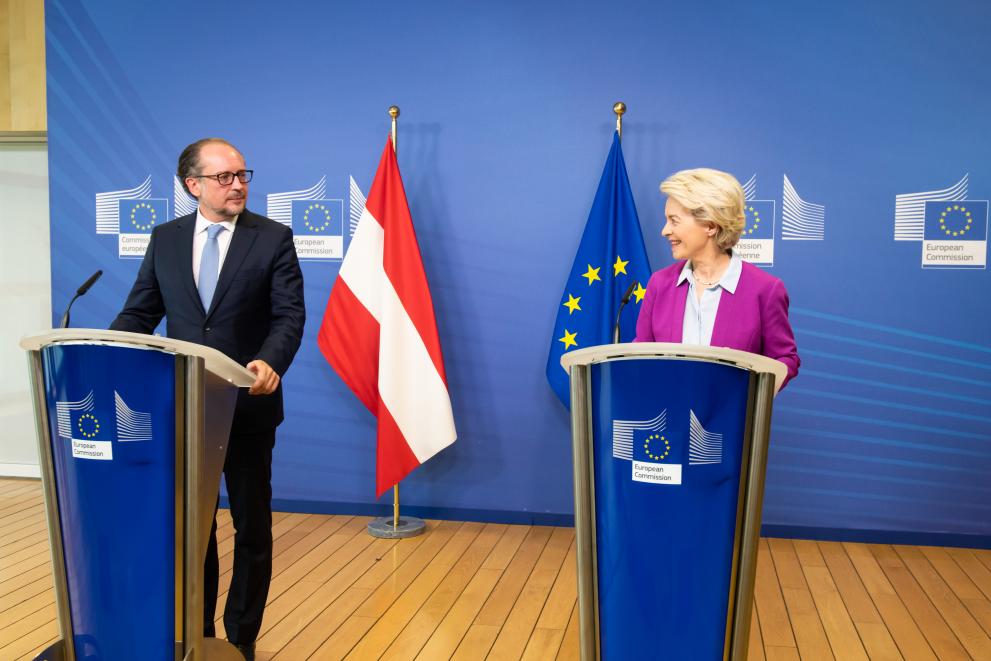Visit of Alexander Schallenberg, Austrian Federal Chancellor, to the European Commission