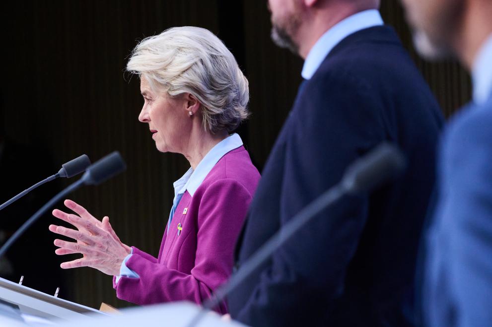 Participation of Ursula von der Leyen, President of the European Commission, to the meeting of the European Council