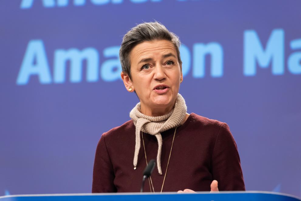 Press conference by Margrethe Vestager, Executive Vice-President of the European Commission, on an anti-trust case