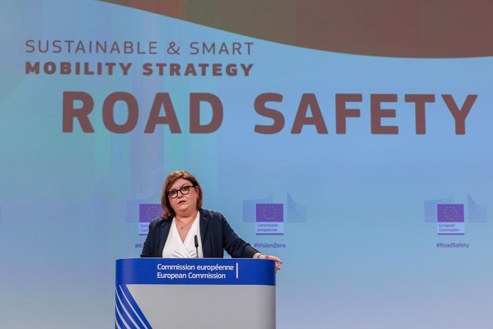 Read-out of the weekly meeting of the von der Leyen Commission by Adina Vălean, European Commissioner, on the Road Safety package