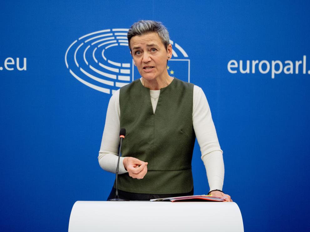 Press conference by Margrethe Vestager, Executive Vice-President of the European Commission, Margaritis Schinas, Vice-President of the European Commission, and Thierry Breton, European Commissioner, on strengthening cybersecurity resilience