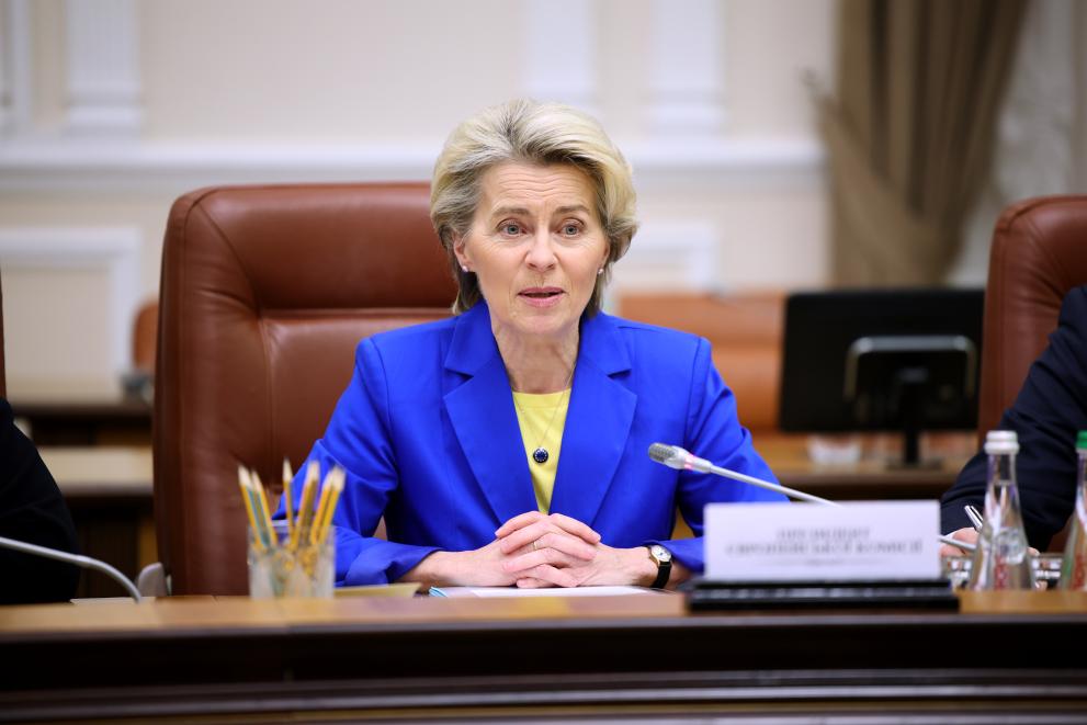 Visit of Ursula von der Leyen, President of the European Commission, to Ukraine