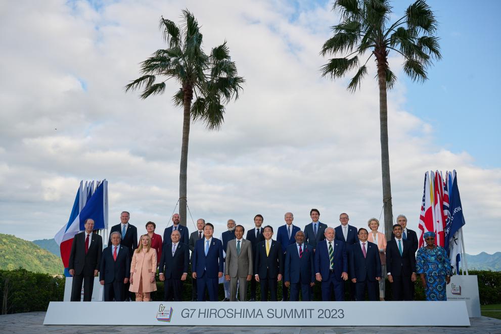 Participation of Ursula von der Leyen, President of the European Commission, to the G7