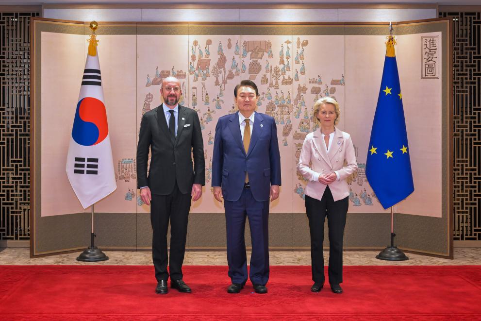 Participation of Ursula von der Leyen, President of the European Commission, in the EU/South Korea Summit, Seoul