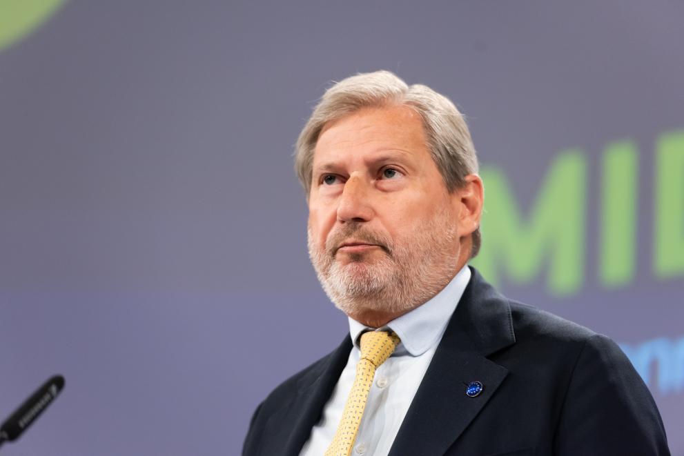 Press conference by Johannes Hahn, European Commissioner, on the reinforcement of the long-term EU budget to better fit current and future challenges