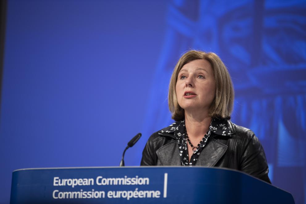 Read-out of the weekly meeting of the von der Leyen Commission by Věra Jourová, Vice-President of the European Commission, and Didier Reynders, European Commissioner, on the Rule of Law report 2023