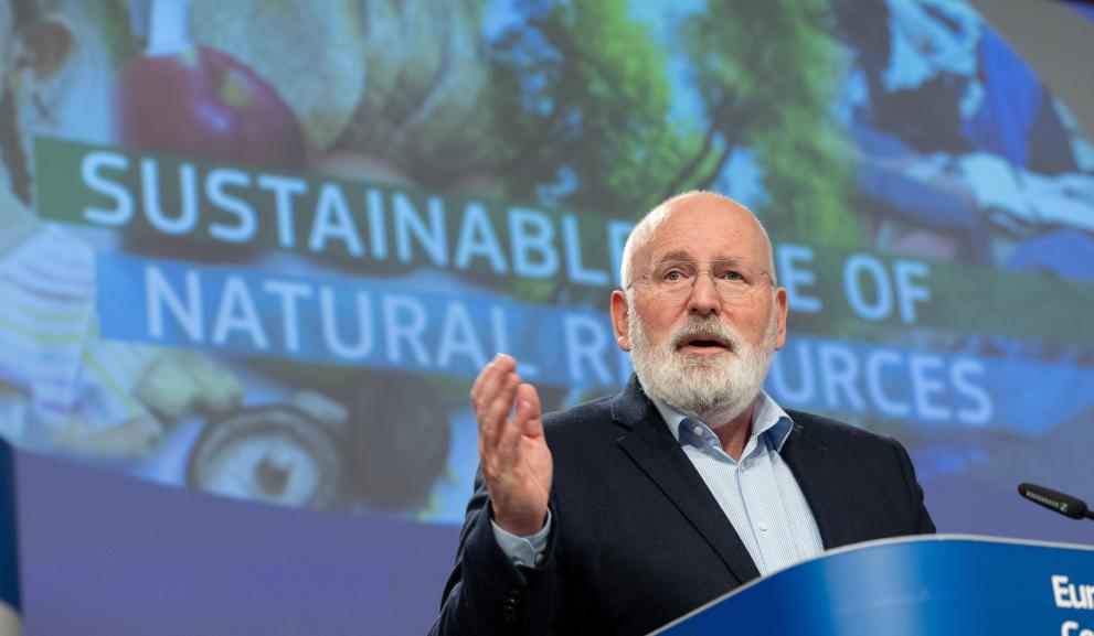 Press conference by Frans Timmermans, Executive Vice-President of the European Commission, and Virginijus Sinkevičius, European Commissioner, on the sustainable use of natural resources