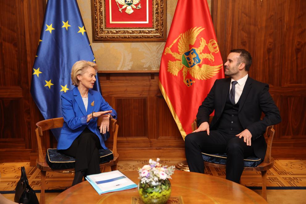 Visit of Ursula von der Leyen, President of the European Commission, to Montenegro