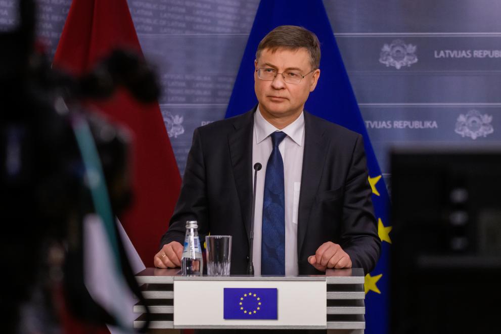 Visit of Valdis Dombrovskis, Executive Vice-President of the European Commission, to Latvia