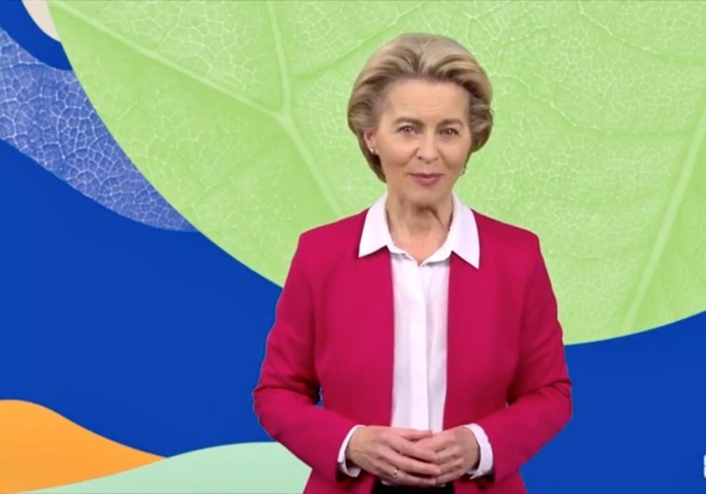 EU-Kommissionspräsidentin von der Leyen_Green Deal