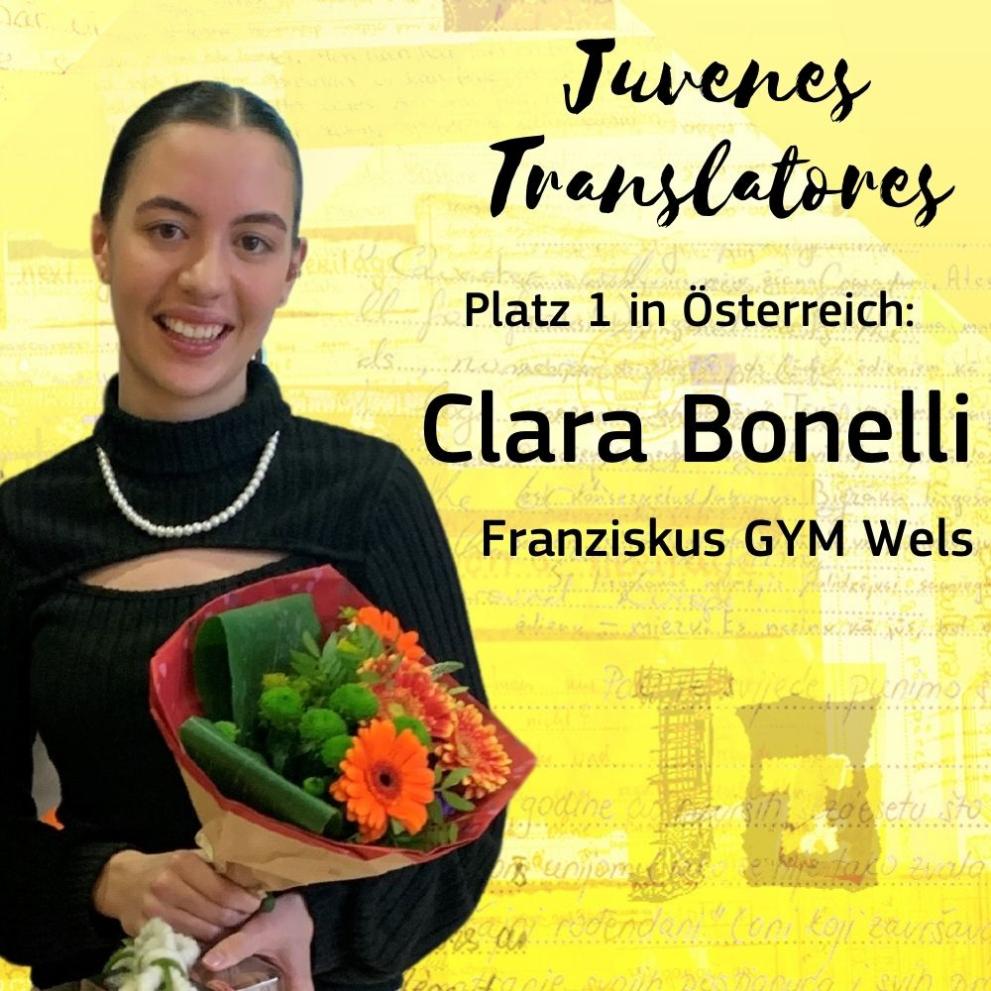 Schülerin aus Wels ist beste Jungübersetzerin Österreichs