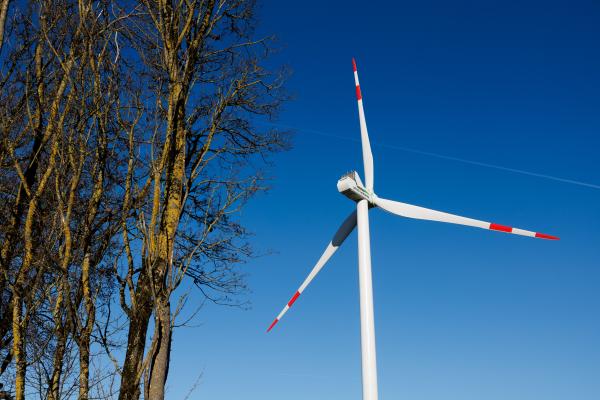 Wind turbines in Wallonia