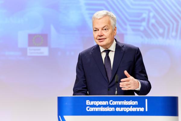 Press conference by Didier Reynders, European Commissioner, on a state aid case: ICPEI developing cloud and edge computing technologies