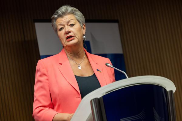 Participation of Ylva Johansson, European Commissioner, in the Conference 'EU versus Crime'